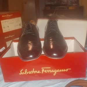 Black calf salvatore ferragamo shows